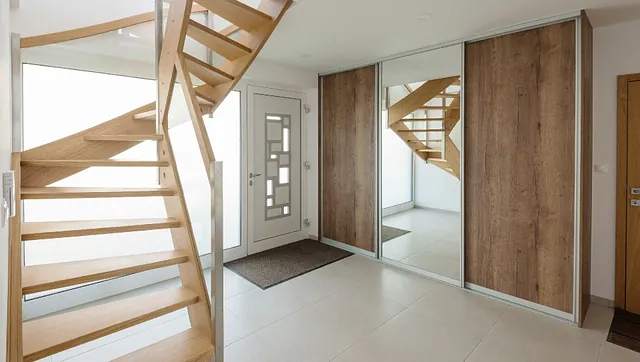 wood stairs